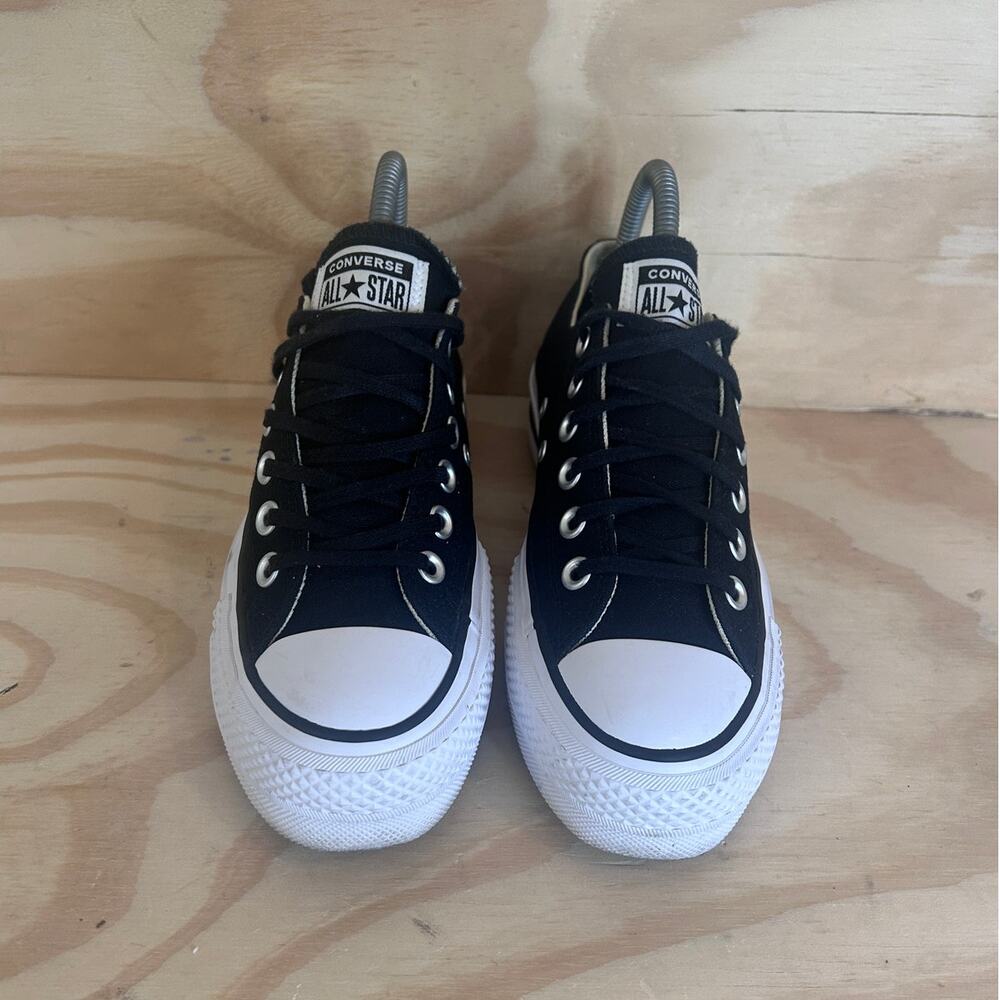 Converse All Star - CT Lift Platform Ox -Sneakers -Black - Women's - 6 - 560250F - Picture 2 of 9